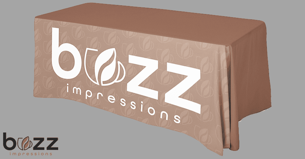 Buzz Impressions Trade Show Table Cover